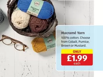 COTTON - Macramé Yarn