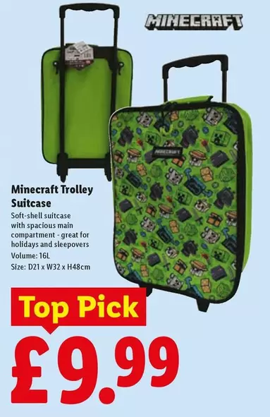 Minecraft - Trolley Suitcase
