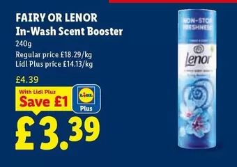 Fairy - In-Wash Scent Booster