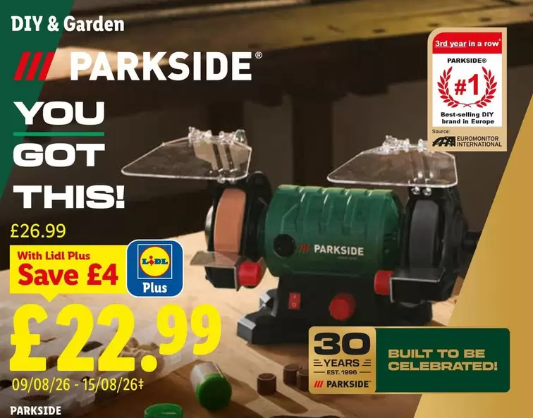 Parkside - Wet/Dry Grinder