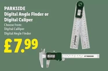 Parkside - Digital Angle Finder or Digital Caliper