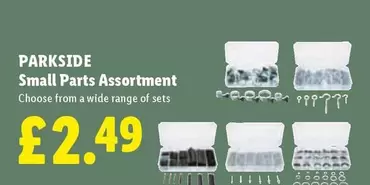 Parkside - Small Parts Assortment