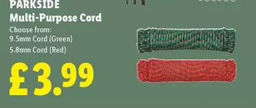 Parkside - Multi-Purpose Cord