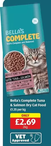 CAT - Complete Tuna & Salmon Dry Cat Food