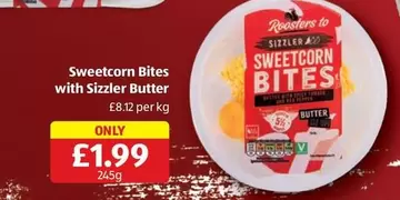 Sweetcorn Bites with Sizzler Butter