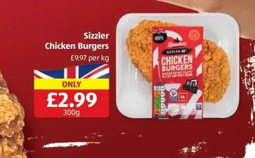 Signature - Sizzler Chicken Burgers