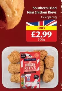 Southern Fried Mini Chicken Kievs