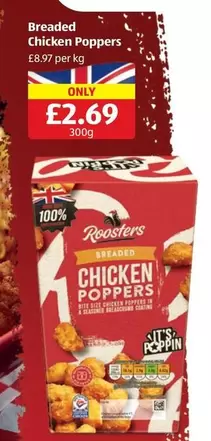 Breaded Chicken Poppers