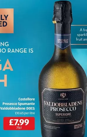 Prosecco - Spumante Valdobbiadene DOCG