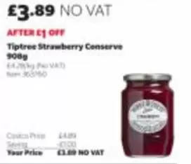 Strawberry Conserve 908g