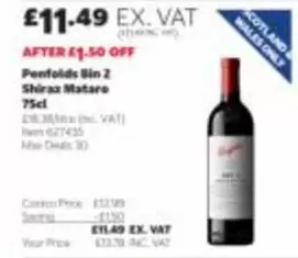 Shiraz - Mataro 75cl
