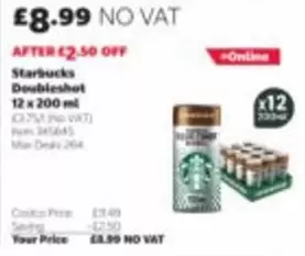 Doubleshot 12 x 200 ml