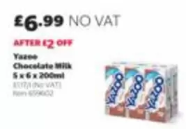 Yazoo - Chocolate Milk 5 x 6 x 200ml