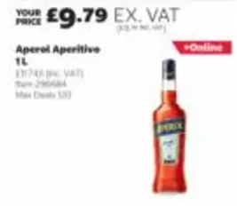 Aperol Aperitivo 1L