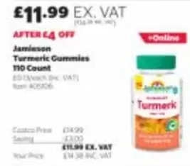 Turmeric Gummies 110 Count