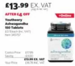 Ashwagandha 150 Tablets