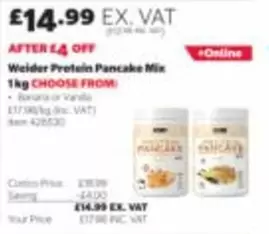 Protein Pancake Mix 1kg