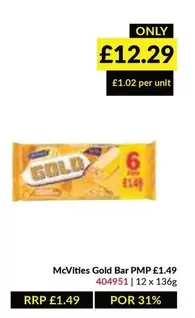 Mcvities - Gold Bar