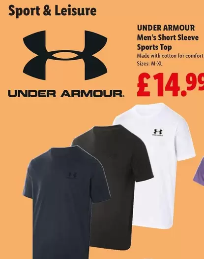 COTTON - Men's Short Sleeve Sports Top
