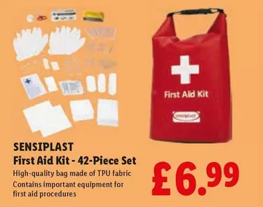 First Aid Kit - 42-Piece Set