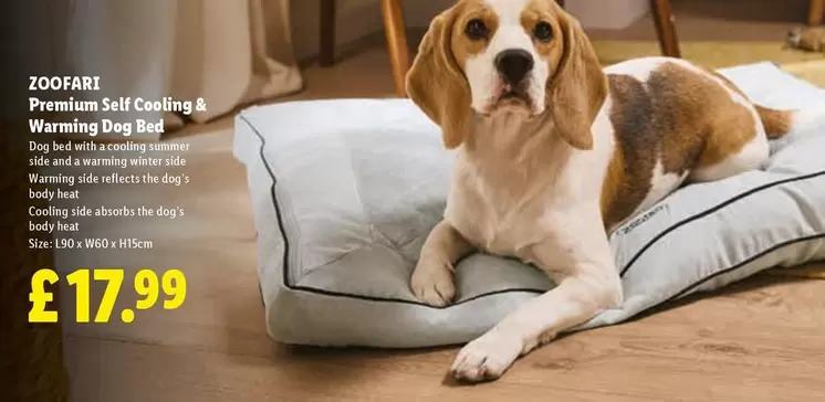 Premium - Self Cooling & Warming Dog Bed