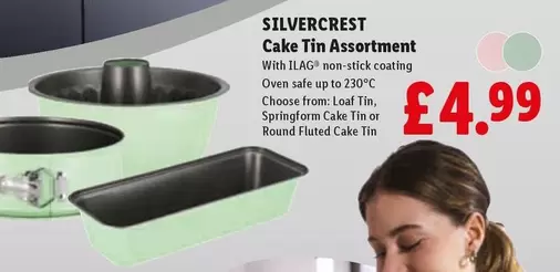 Silvercrest - Cake Tin Assortment