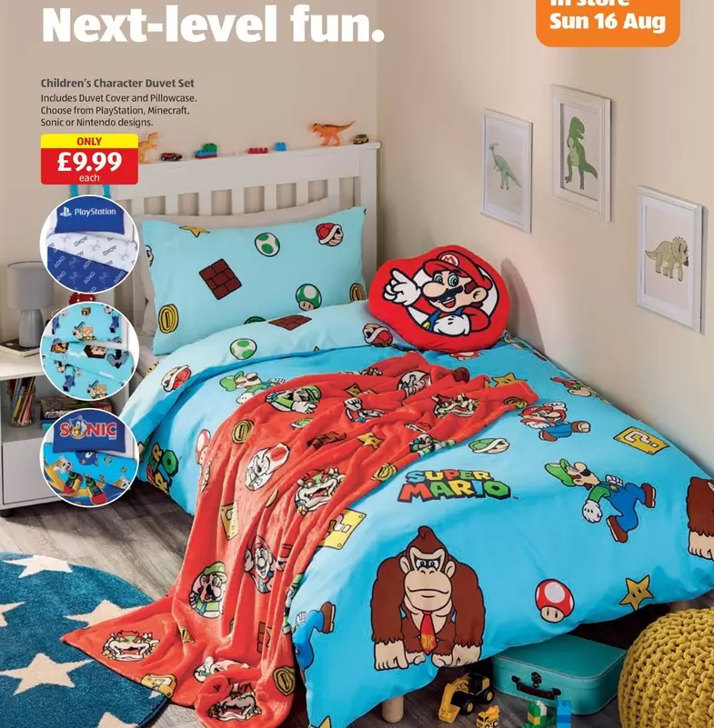 Sun - Children's Character Duvet Set