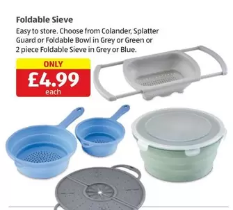 Foldable Sieve