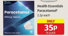 Paracetamol 500mg Tablets