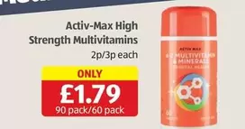 High Strength Multivitamins