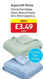 Supersoft Throw
