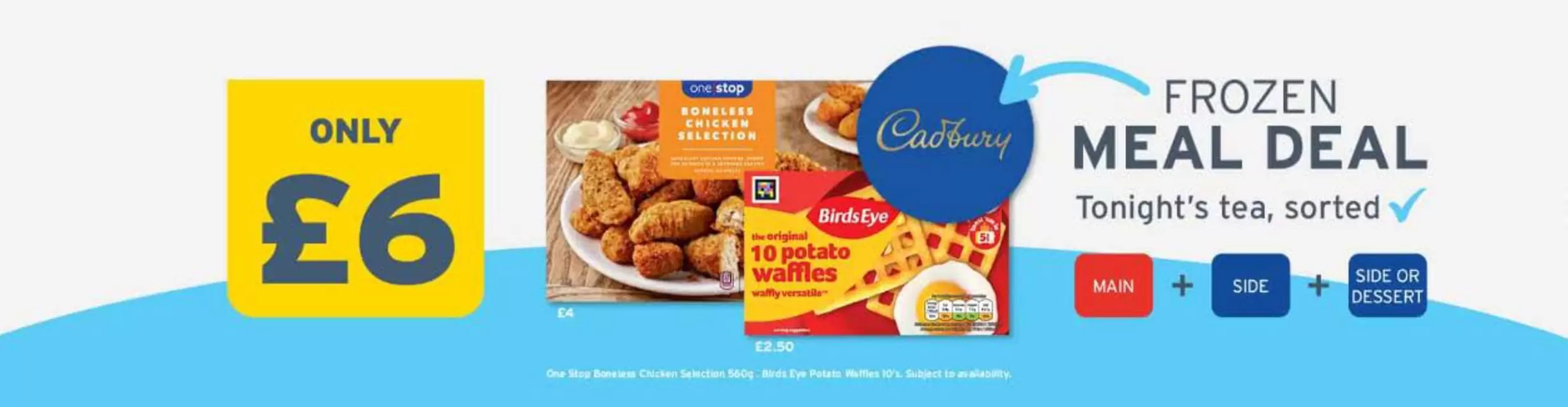 Cadbury - FROZEN MEAL DEAL