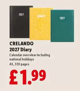 2027 Diary