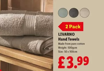 Livarno - Hand Towels