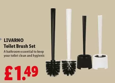 Livarno - Toilet Brush Set