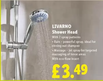 Livarno - Shower Head