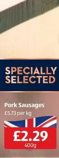 Pork Sausages