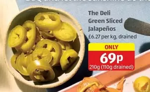 Green Sliced Jalapeños
