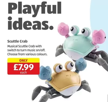 Musical Scuttle Crab