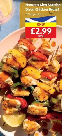 Scottish Diced Chicken Breast