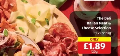 Italian Meat & Cheese Selection