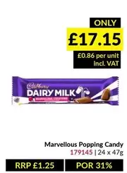 Cadbury - Marvellous Popping Candy