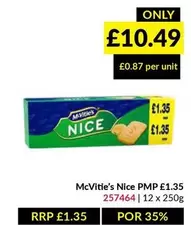 McVitie's Nice PMP