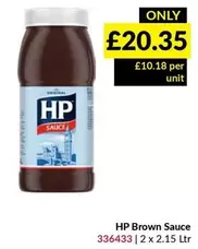 HP - Brown Sauce 336433
