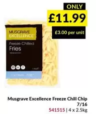 Musgrave Excellence Freeze Chill Chip 7/16