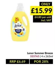 Lenor - Summer Breeze 333765 | 4 x 263ml