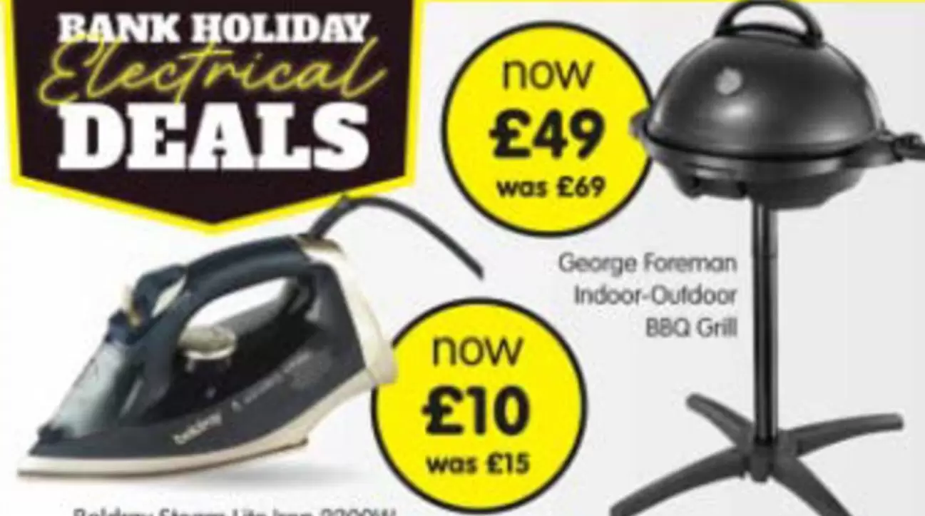 George Foreman - Indoor-Outdoor BBQ Grill