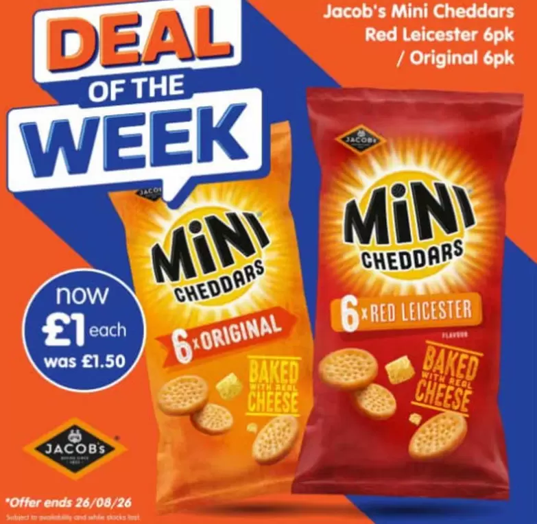 Jacob's - Mini Cheddars