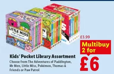 Thomas - Kids' Pocket Library Assortment