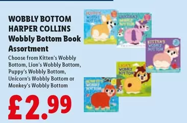 Collins - Wobbly Bottom Book Assortment